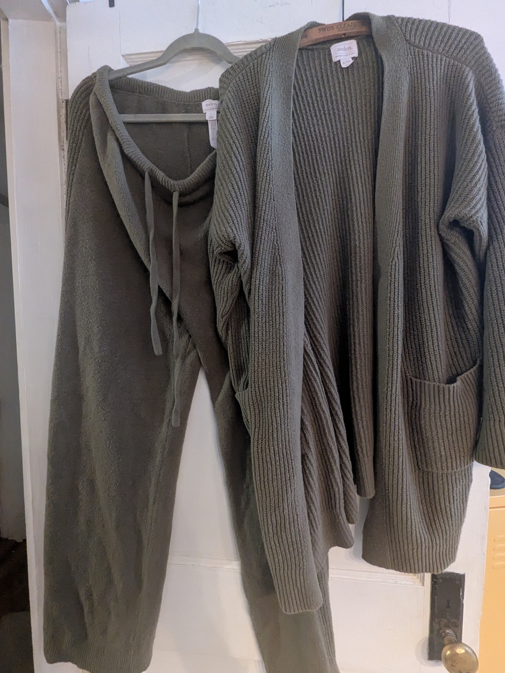 Audenr Olive  Sweater Lounge Set